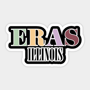 Eras Tour Illinois Sticker